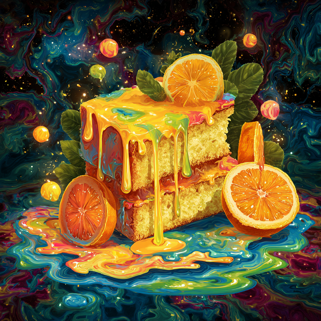 Space Z Cake